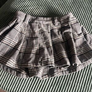 Emory Park Plaid Mini Skort